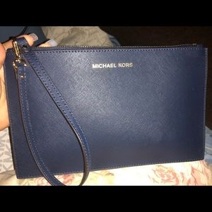 Large Michael Kors wristlet